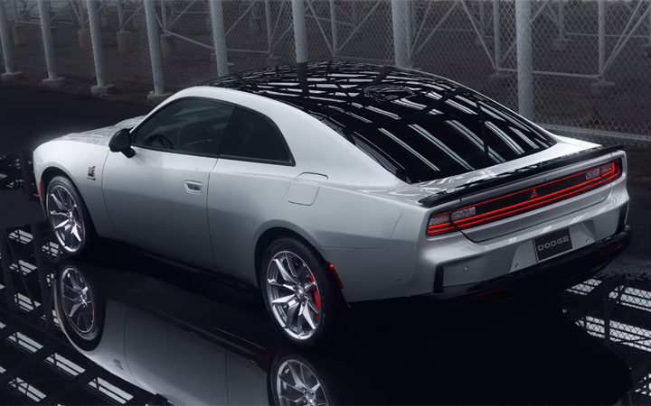 Gray Dodge Charger