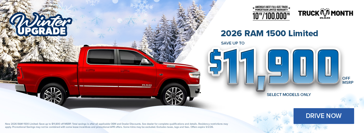 New 2026 RAM 1500 Limited