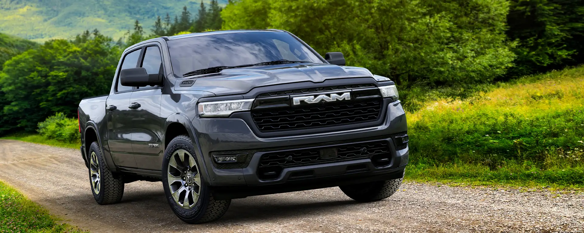 Ram Truck on the highway