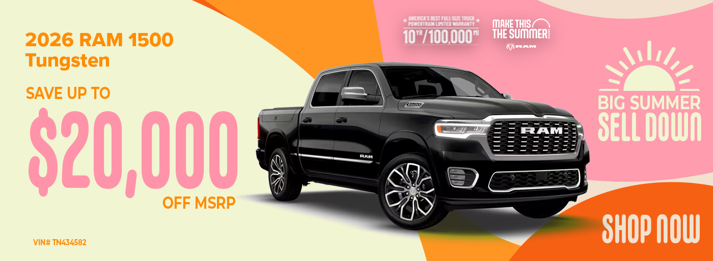 2026 RAM 1500 TUNGSTEN